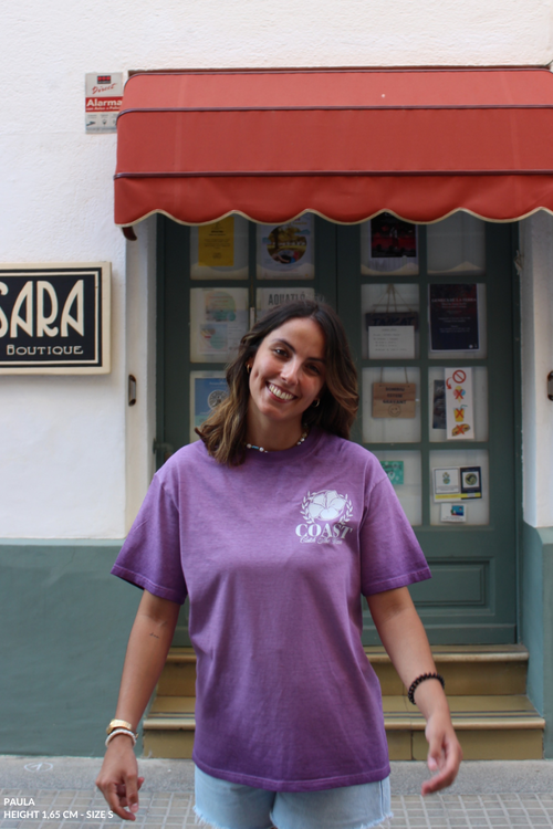 Purple Aloha T-shirt CoastBcn