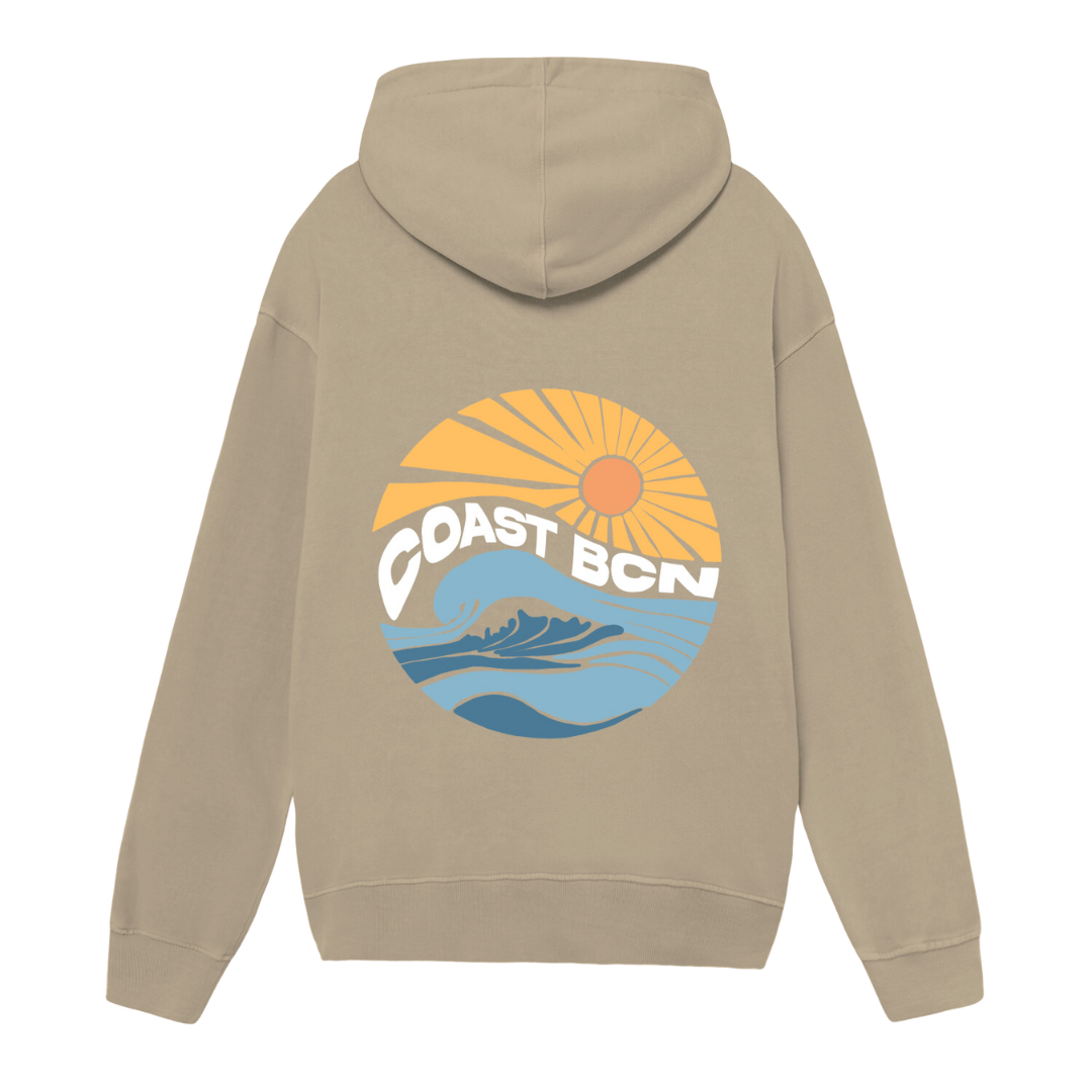 Khaki Outer Hoodie CoastBcn