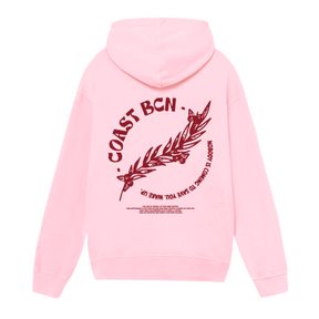 Pink Wake Up Hoodie CoastBcn