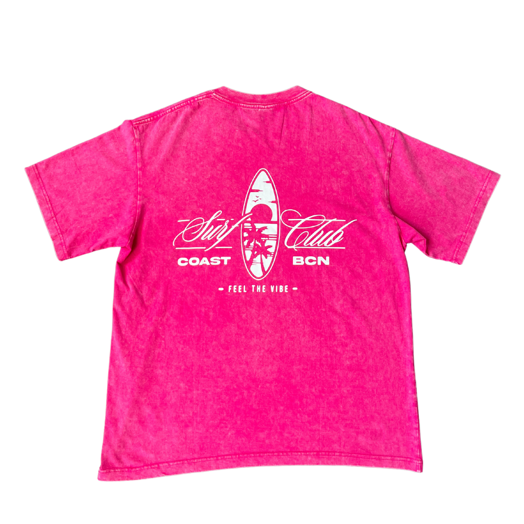 Pink Surf Club T-shirt CoastBcn