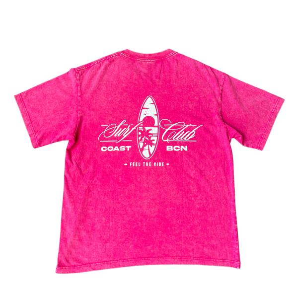 Pink Surf Club T-shirt CoastBcn