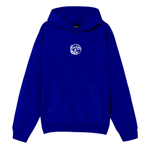 Electric Blue Progress Hoodie CoastBcn