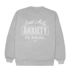 Anxiety is Real Sweatshirt CoastBcn