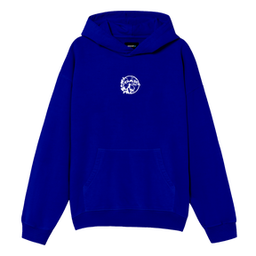 Electric Blue Progress Hoodie CoastBcn