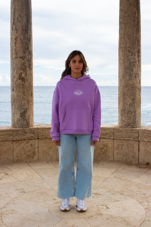 Purple Therapy Hoodie CoastBcn