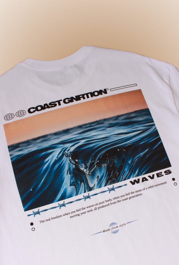 Waves T-shirt CoastBcn