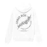 White Wake Up Hoodie CoastBcn