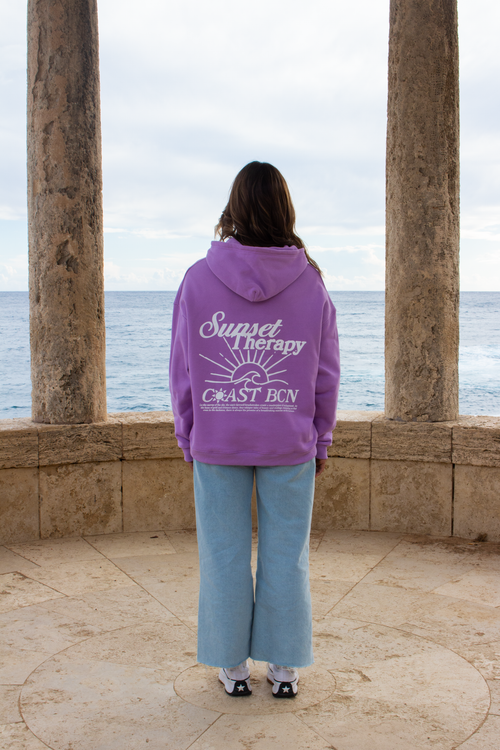 Purple Therapy Hoodie CoastBcn