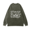 Green Half Tone Longsleeve CoastBcn