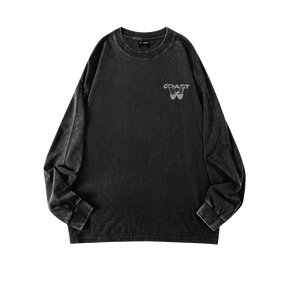 Black Half Tone Longsleeve CoastBcn