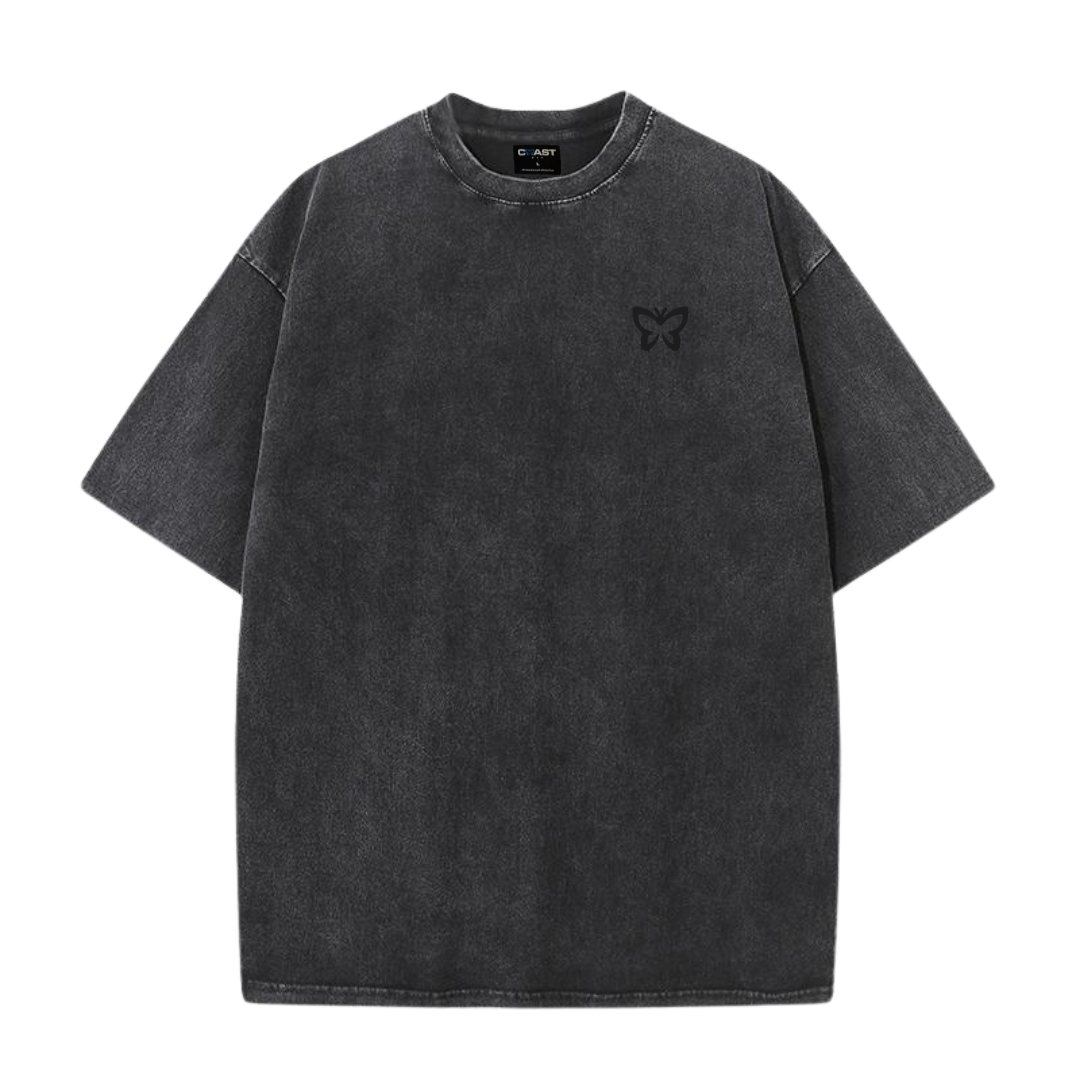 Black Washed Icon T-shirt CoastBcn
