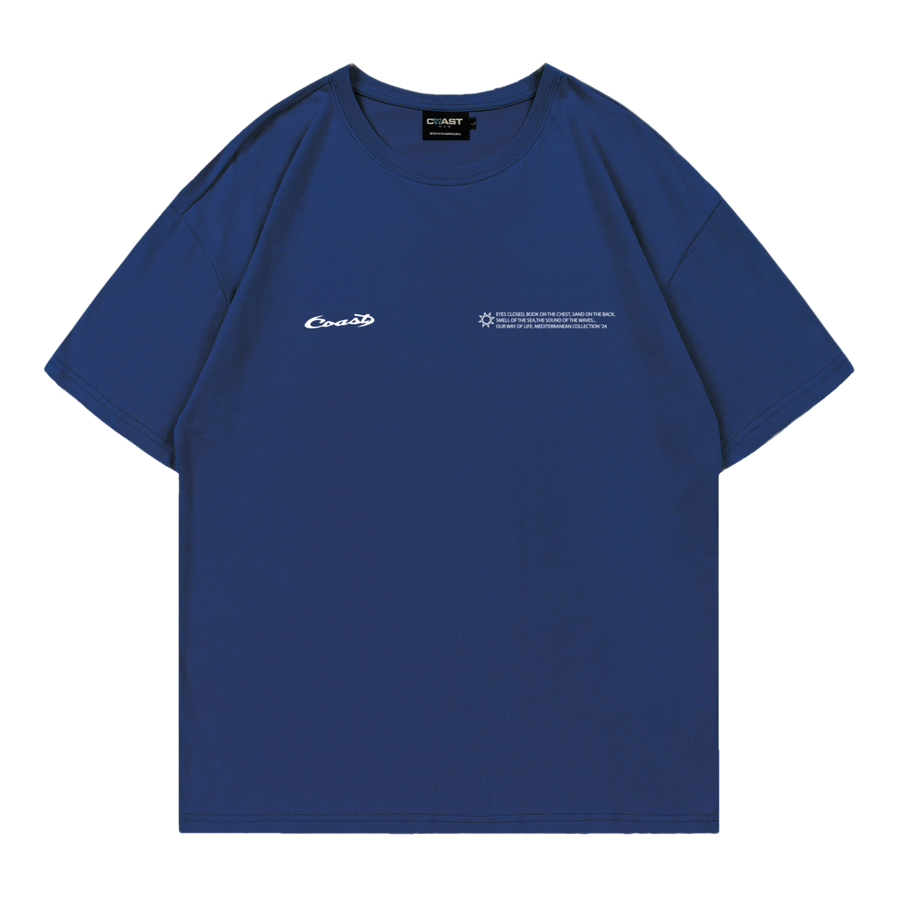 Navy Blue Velero T-Shirt CoastBcn