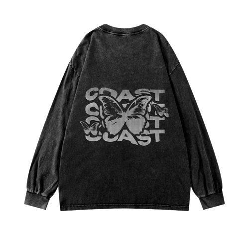 Black Half Tone Longsleeve CoastBcn