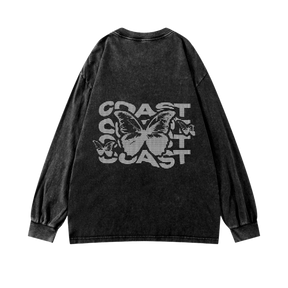 Black Half Tone Longsleeve CoastBcn