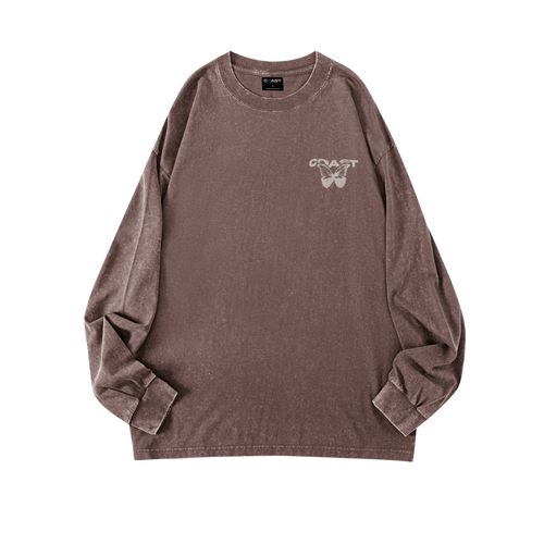 Brown Half Tone Longsleeve CoastBcn