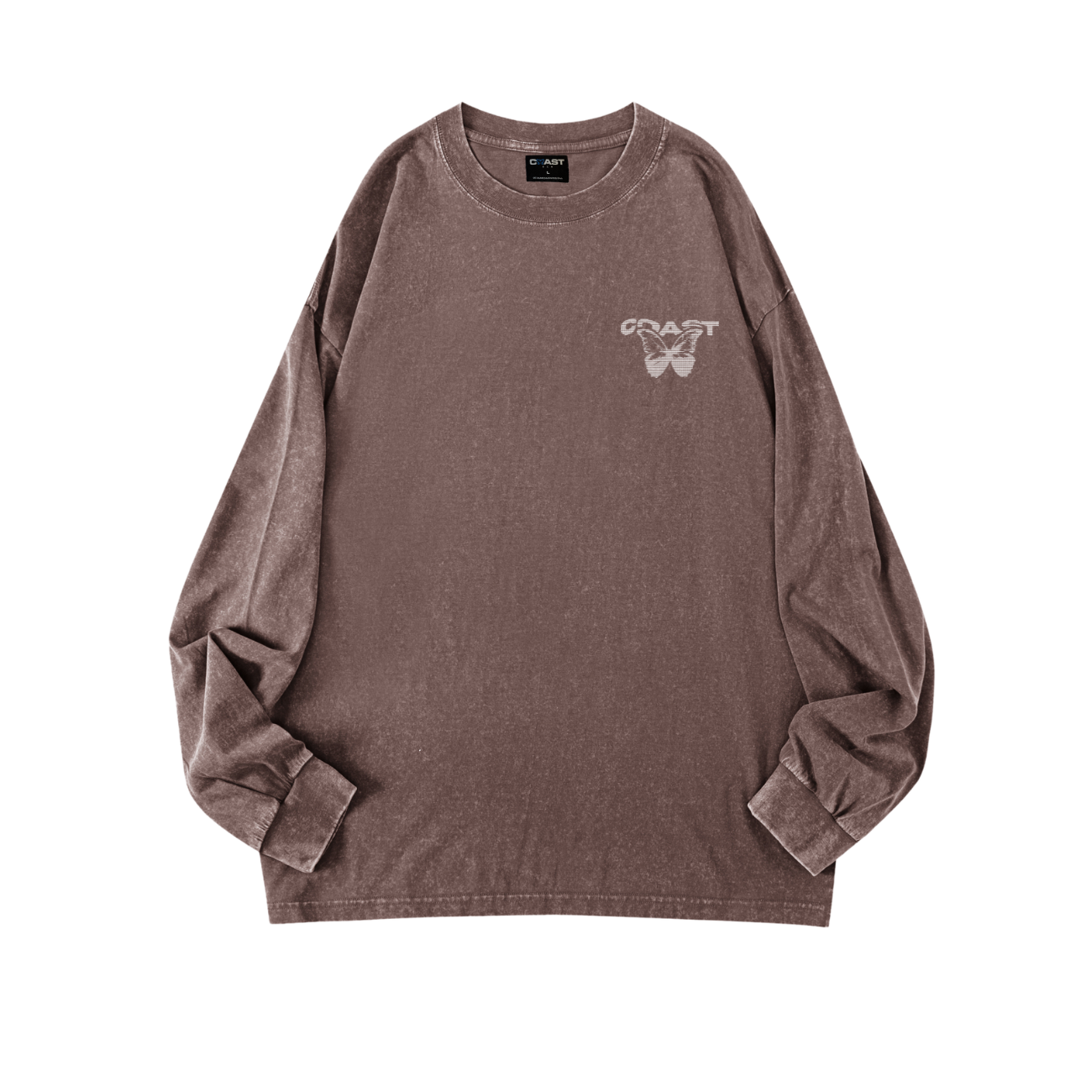 Brown Half Tone Longsleeve CoastBcn