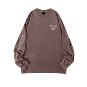 Brown Half Tone Longsleeve CoastBcn
