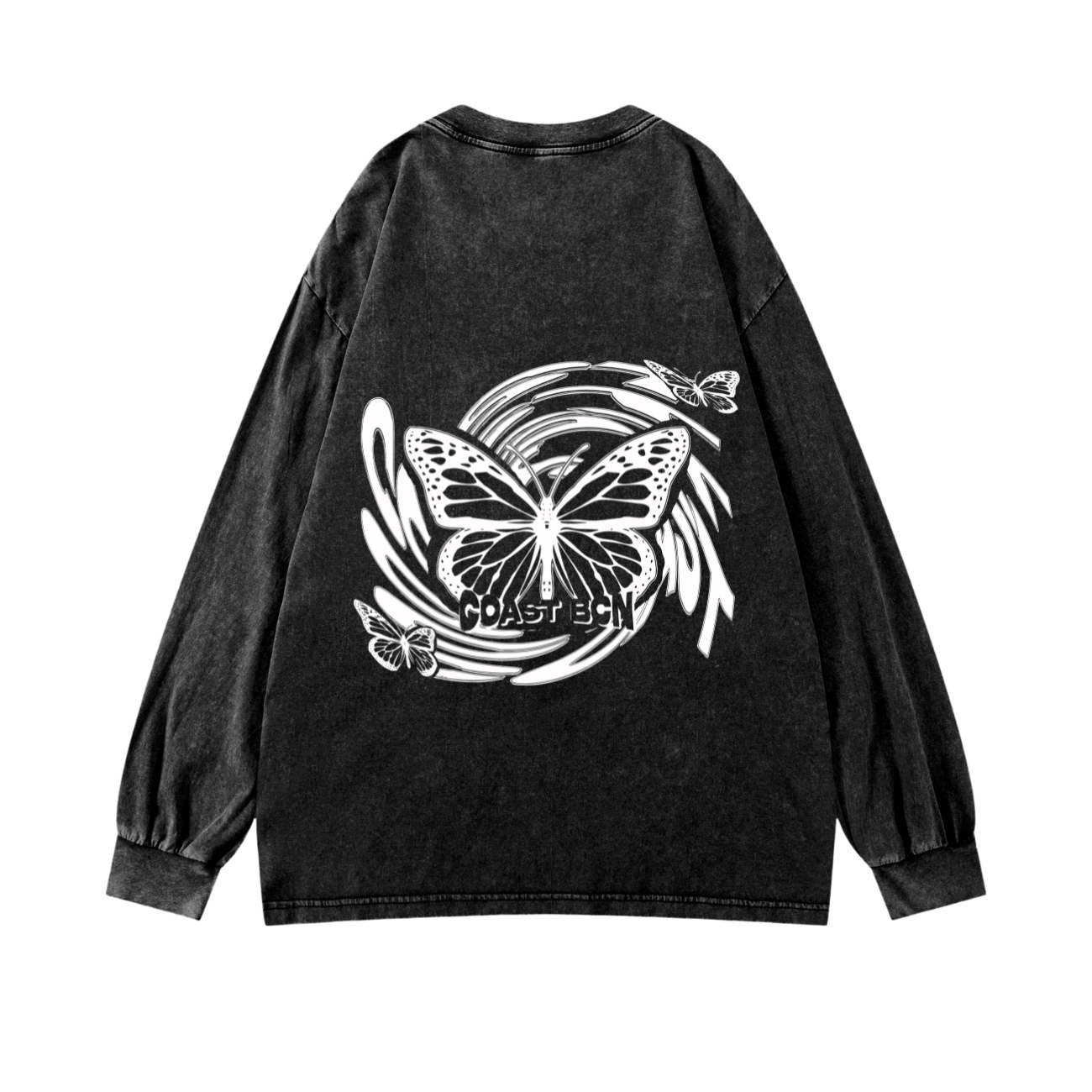 Black Butterflies Longsleeve CoastBcn