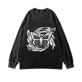 Black Butterflies Longsleeve CoastBcn