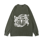 Green Butterflies Longsleeve CoastBcn