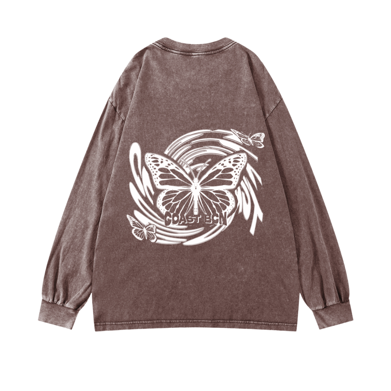 Brown Butterflies Longsleeve CoastBcn