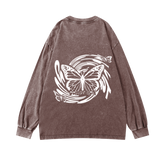 Brown Butterflies Longsleeve CoastBcn