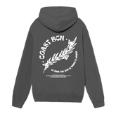 Gray Wake Up Hoodie CoastBcn