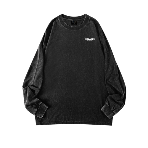 Black Shooting Stars Longsleeve CoastBcn
