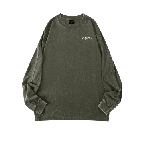 Green Shooting Stars Longsleeve CoastBcn