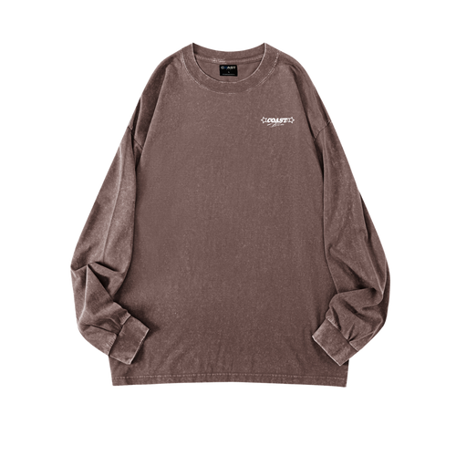 Brown Shooting Stars Longsleeve CoastBcn
