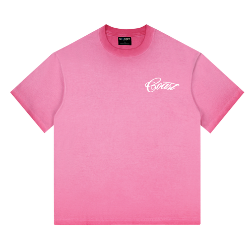 Pink Sunset Bloom T-shirt CoastBcn