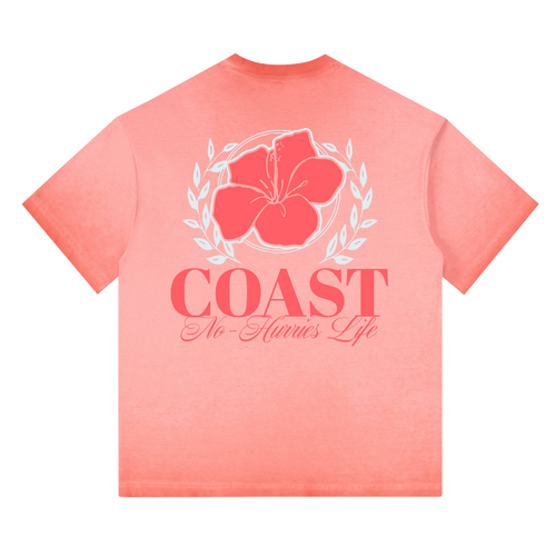 Purple Aloha T-shirt CoastBcn
