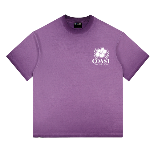 Purple Aloha T-shirt CoastBcn