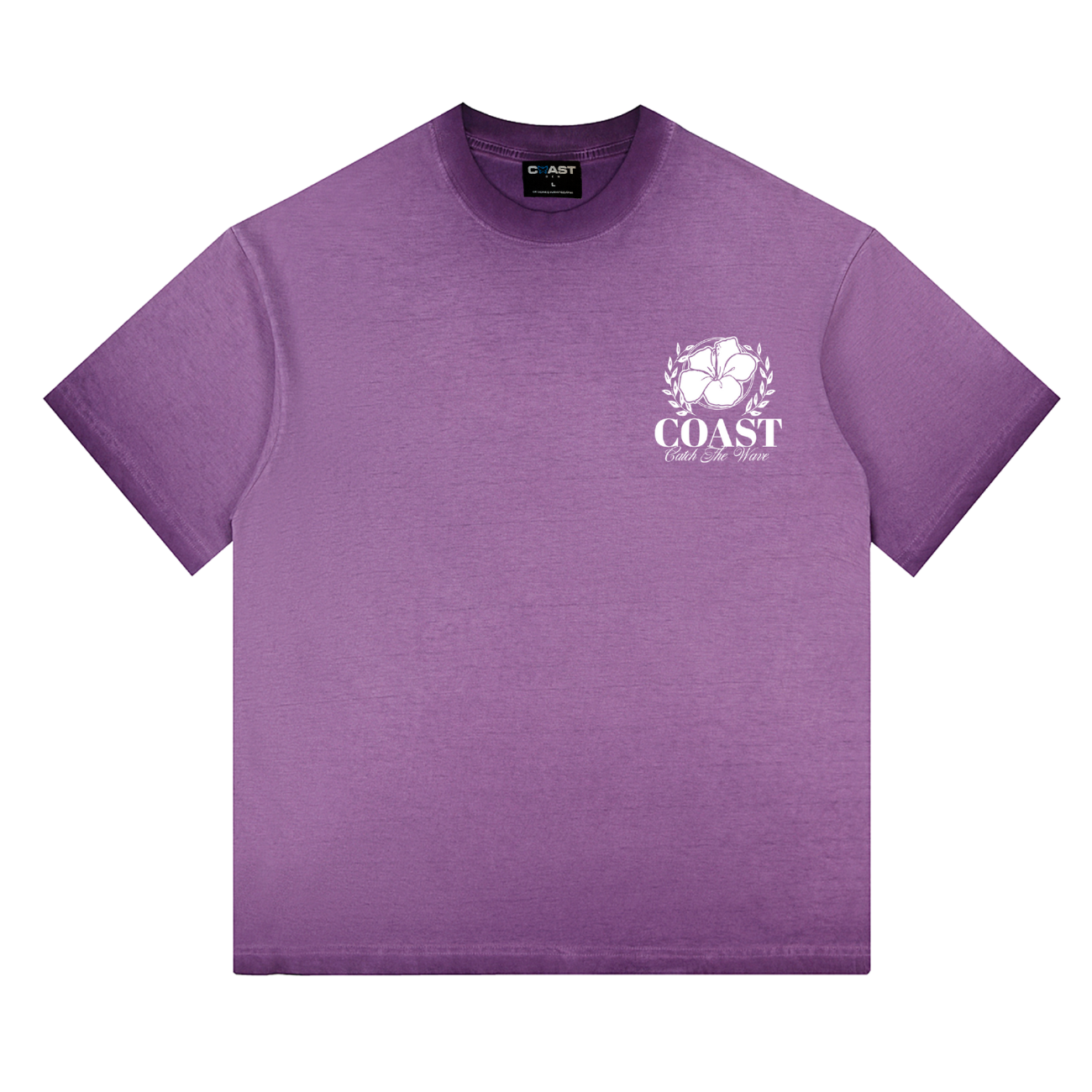 Purple Aloha T-shirt CoastBcn