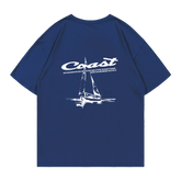 Navy Blue Velero T-Shirt CoastBcn