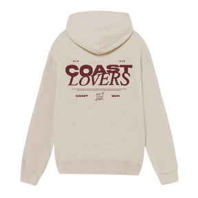 Beige Coast Lovers Hoodie CoastBcn