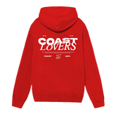 Red Coast Lovers Hoodie CoastBcn