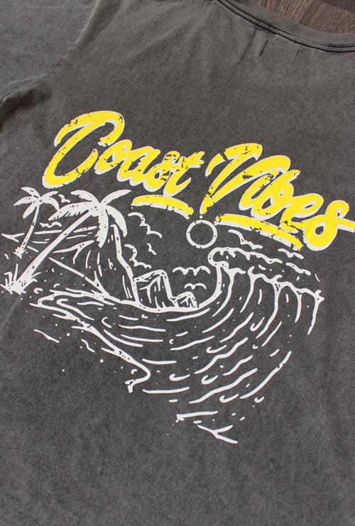 SURF CLUB T-SHIRTS / VANILLA
