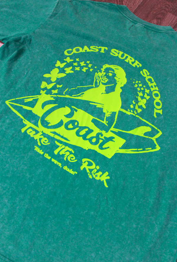 Green Surf Club T-shirt CoastBcn