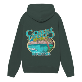 Green Costa Brava Hoodie CoastBcn