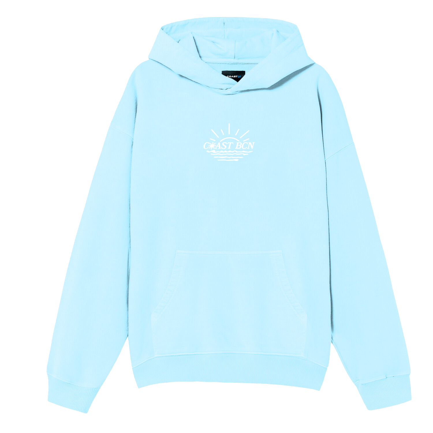 Baby Blue Therapy Hoodie CoastBcn