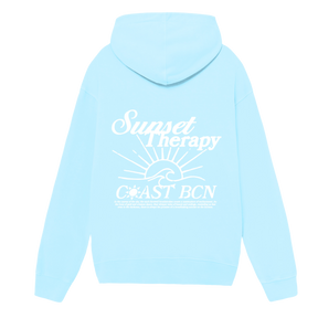 Baby Blue Therapy Hoodie CoastBcn