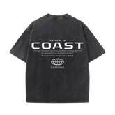 Black Washed Peaks T-shirt CoastBcn