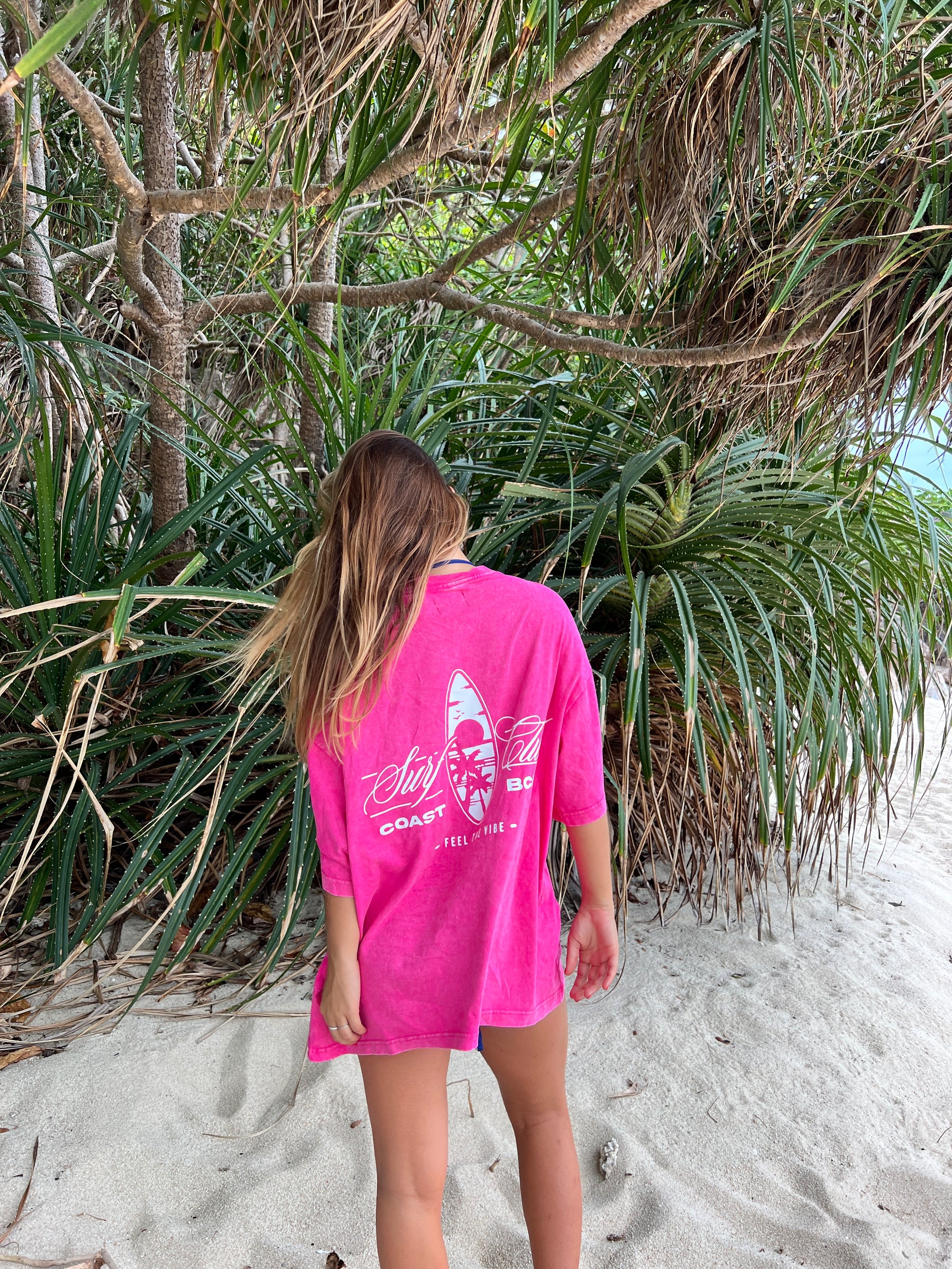 Pink Surf Club T-shirt CoastBcn