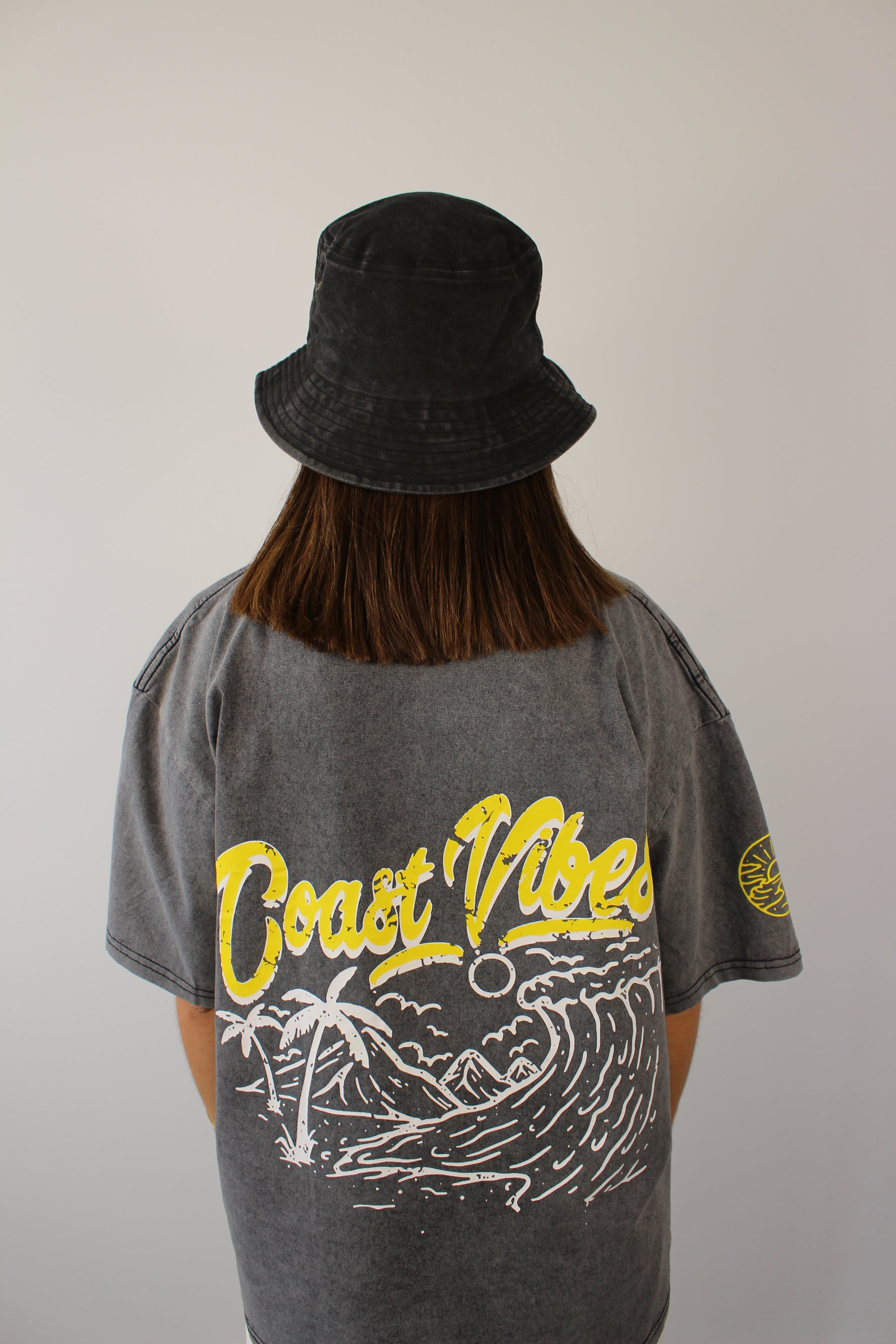 Gray Surf Bucket Hat CoastBcn