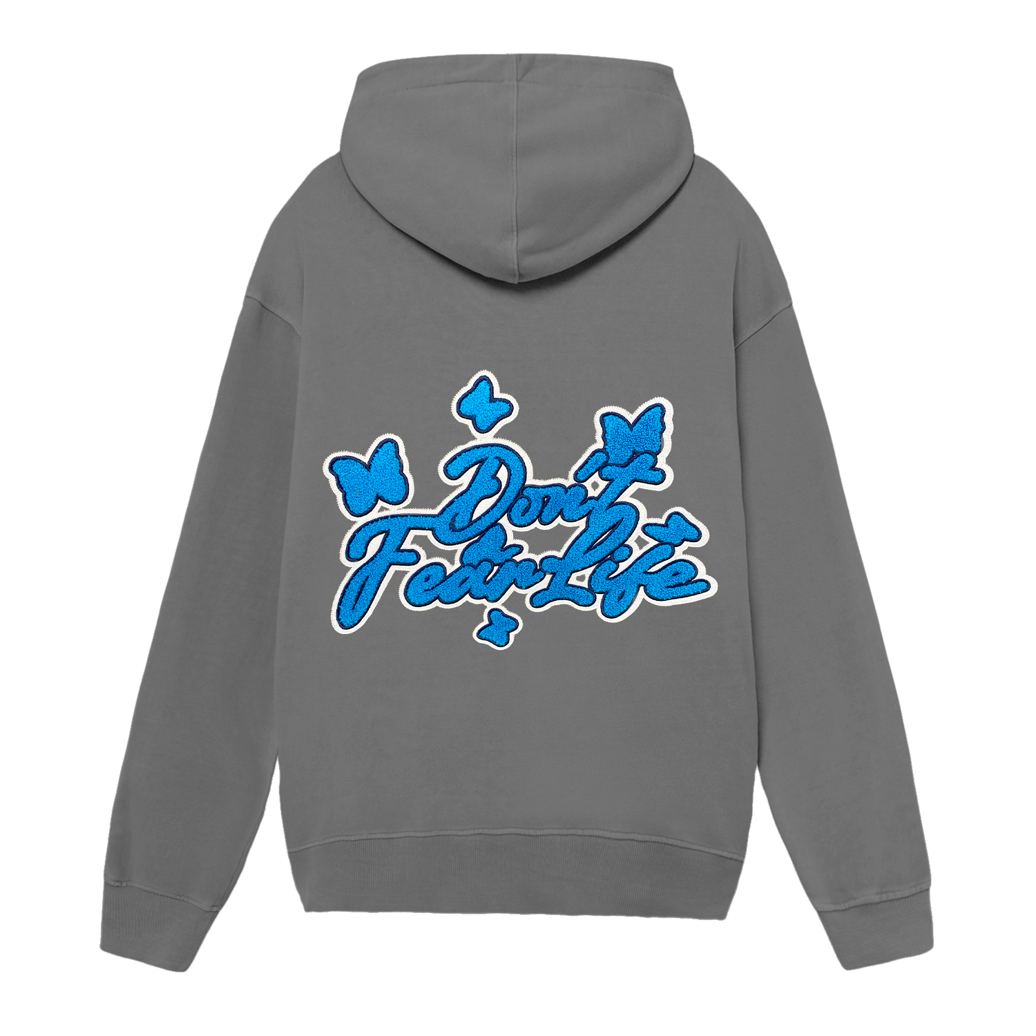 Gray Don't Fear Hoodie CoastBcn