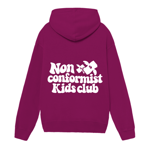 Non Conformist Purple Hoodie CoastBcn