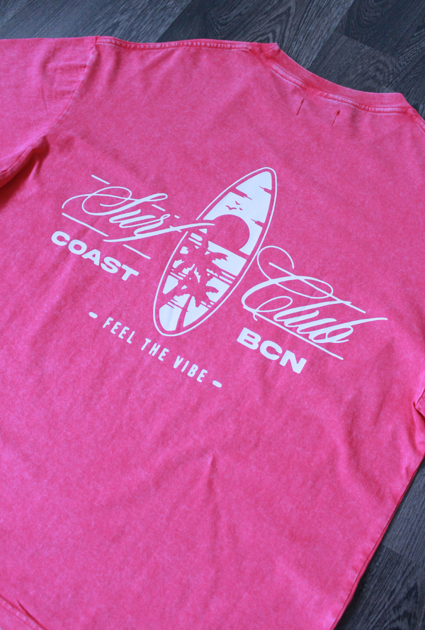 Pink Surf Club T-shirt CoastBcn
