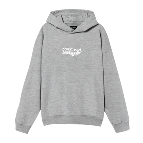 Heather Gray Wake Up Hoodie CoastBcn