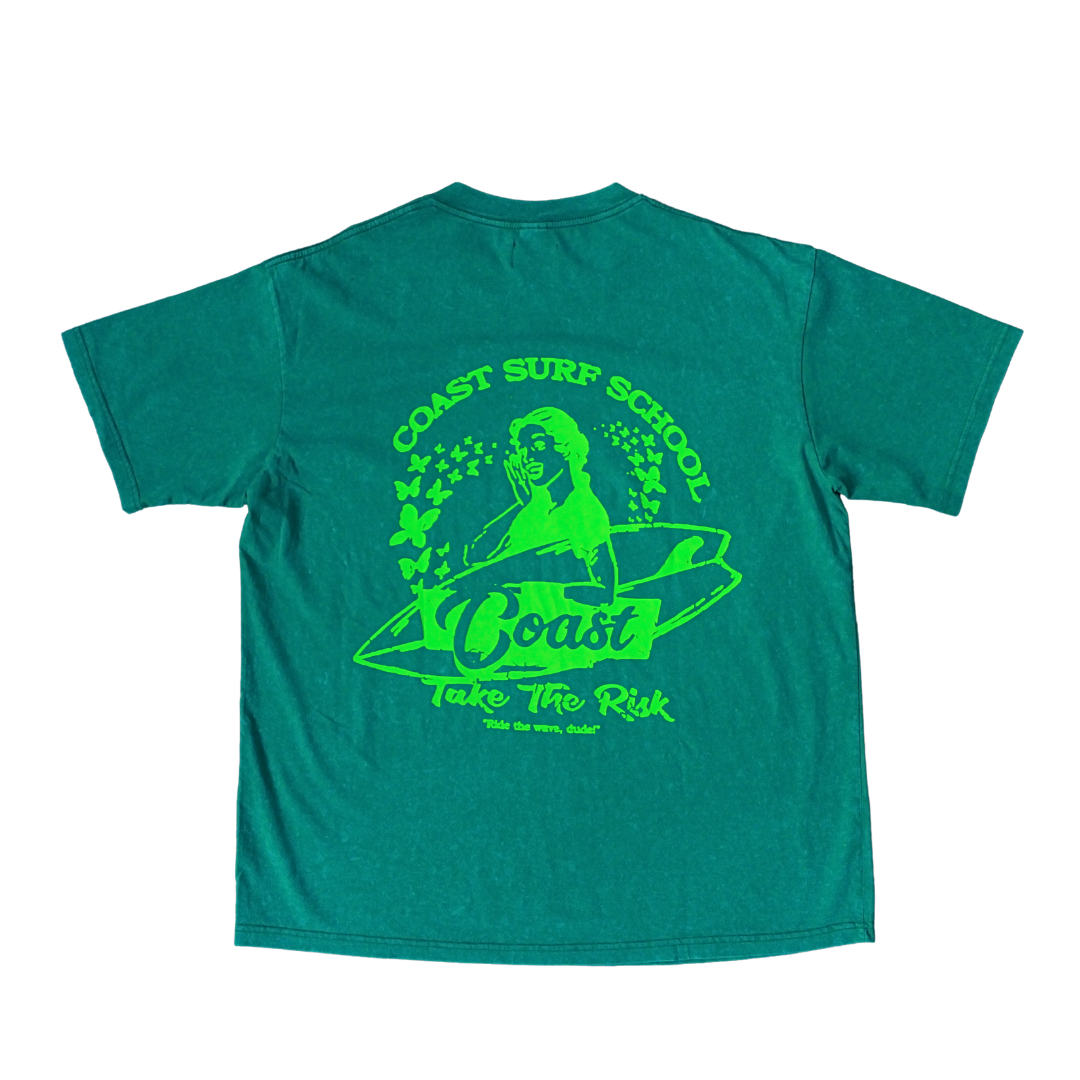 Green Surf Club T-shirt CoastBcn